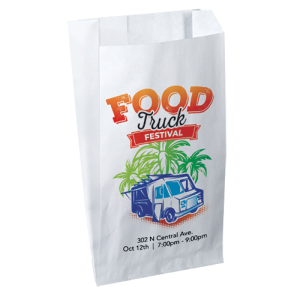 Small Merchant Paper Bags Full Color
